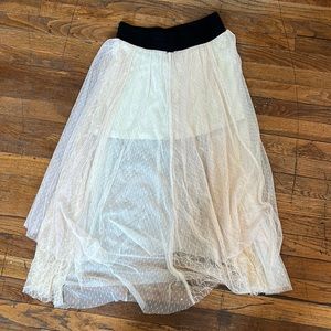 Free people lace skirt